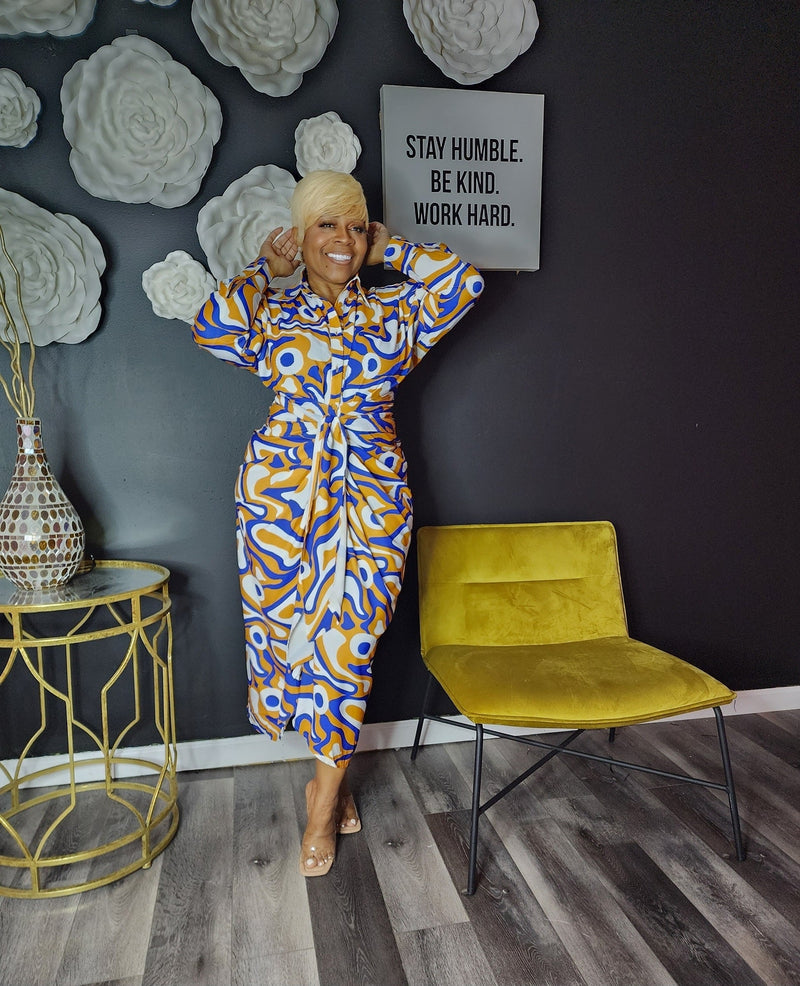 Marlynn Wrap Dress