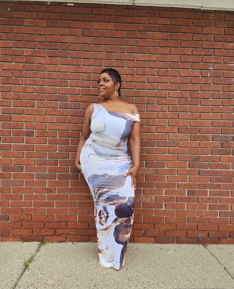 Mosaic Maxi Dress