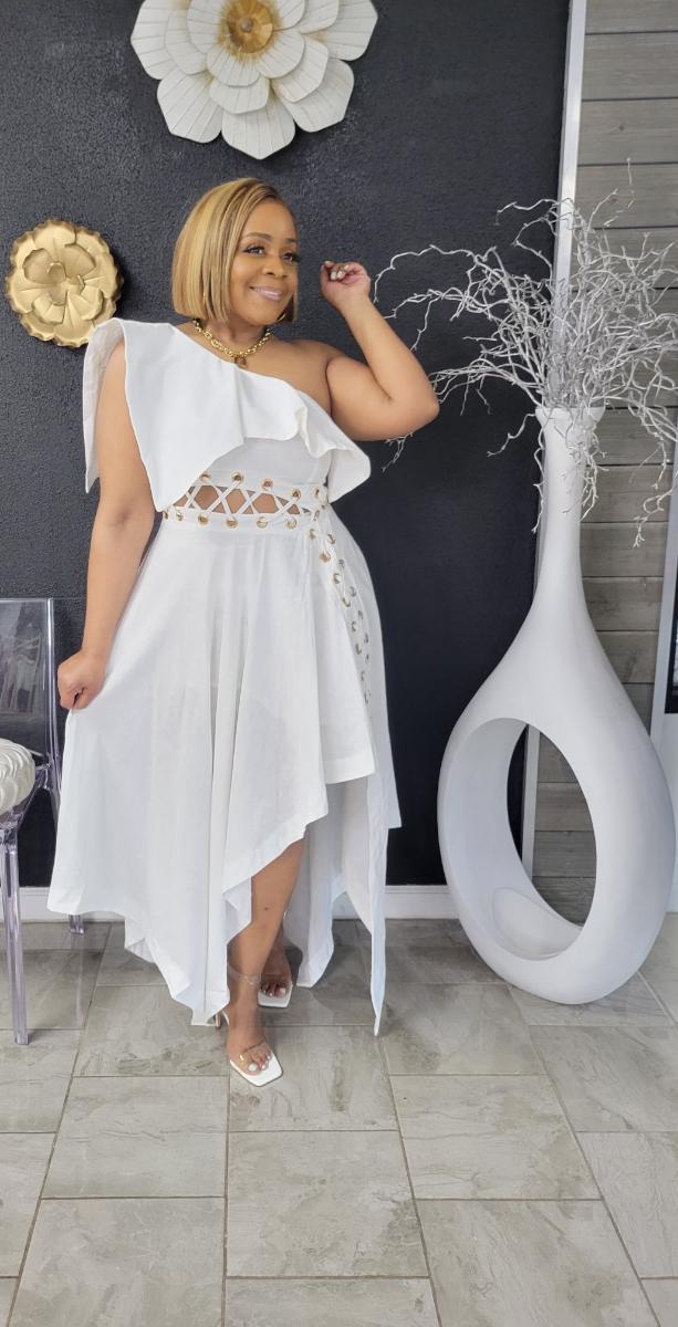 Toga White Dress